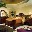 American Drew Cherry Grove Mansion Wood Panel Bed 5 Piece Bedroom Set