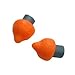 Howard Leight QB200HYG NRR 25 Replacement Pods for QB2 Banded Hearing Protector, Polyurethane Foam, One Size, Orange