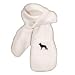 Fleece Scarf German Shepherd Black