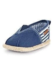 Stripe Slip-On Espadrilles