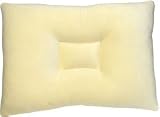 Koalaty Fiber Filled Chiropractic Cervical Indentation Pillow - White