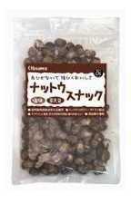 【オーサワジャパン】ナットウスナック（茶大豆）塩味　40g×5袋<br>　【品番3357】