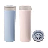 Timolino VMB-25TGPP 8.6 oz. Vacuum Metro Tall w/ Infuser Pastel Pink
