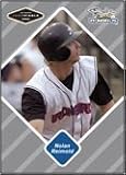 2005 Just Minors Justifiable Silver 69 Nolan Reimold (Baseball Cards) Aberdeen BAL (Serial #'d to 200)