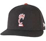 21HttVJleQL. SL160  University of Cincinnati Bearcats Fitted 5950 Wool Cap   7 1/8