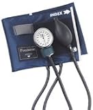 MABIS Precision Series Aneroid Sphygmomanometer, Blue Nylon Cuff,