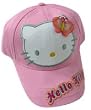 Hello Kitty Hat : Kitty and Butterfly Girl's baseball cap