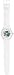 Swatch Women's Originals SUOW100 White Plastic Quartz Watch with White Dial