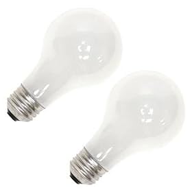 Sylvania 11337 - 75A/DLSW/2PK/RP 120V A19 Light Bulb