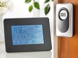 FreeTec Mobile Funk-Wetterstation mit Funk-Uhr & digitalem Außensensor