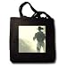Rodeo Rider Western - Washed Denium Tote Bag 14w X 14h X 3d