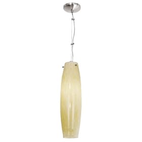 Cable Supported One Light French Amber Mini Pendant by Access
