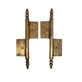 Brass hinge V.036(2pcs/set) 真鍮 アンティーク 金具 蝶番 丁番 棚 ドア