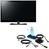 LG 26LE5300 26 inch Class 720p HD LED LCD TV, with Basic Accessory Kit (2 HDMI Cables, 1 RGB Cable, 1 Audio Cable, Plasma / LCD Clean Kit)