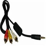 i-nique RCA AV Video Cables for Archos 500 504 404 604 704 402 700 704 AV700