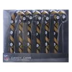 SAVE $5 - Pittsburgh Steelers Candy Cane Ornaments Box Set $11.99