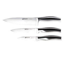 Anolon Advanced Cutlery - 3-Piece Stainless Steel Chef Set