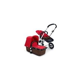Bugaboo Cameleon Stroller - Dark BrownBase - Red Fleece