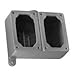 Appleton EFD250-NL-Q Mounting Body, 2 Gang, Dead-End, Iron, 1/2"