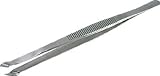 ＴＲＵＳＣＯ　耐酸耐磁ピンセット　１５０ｍｍ　斜型　2617340 573SA