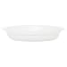 Emile Henry 8-1/2-Inch Oval Au Gratin White