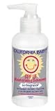 California Baby Unscented SPF 18 Sunscreen 4.5 oz cream