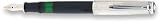 Pelikan Souveran 420 Black/Silver Fine Point Fountain Pen - 941641