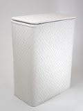 Budget Series Jumbo Greek Key Hamper -White - White Trim