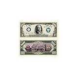 Novelty & Fake Money Grover Cleveland Million Dollar Bill (pack Of 100) Pack of 100 pcs