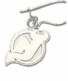 Logoart New Jersey Devils Sterling Silver Earrings