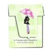 Mod Mom Baby Shower Keepsake and Registry