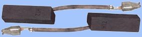 Motorkohlen / Kohlebürsten für Bosch Siemens Neff Waschmaschinen - für Motorschild mit den T-Nr. 088421, 092094, 096331, 496871, 096809, 496875, 092025 - 2er Set - alternativ