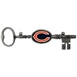 Chicago Bears Key Holder w/logo insert - NFL Football Fan Shop Accessories
