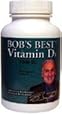 Bob Barefoots Best Vitamin D3 5000 IU - 90 Vegetarian tablets