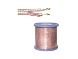CABLES TO GO 25FT 16AWG BULK SPKR CBL PVC Jacket Copper-Parallel Conductors Clear
