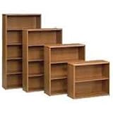 10700 Series Wood Bookcase, 5 Shelves, Mahogany, 36w x 13-1/8 d x 71h (HON10755NN)