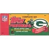 2005 Topps NFL Football Cards 50th Anniversary Celebration Complete Set Green Bay Packers Edition