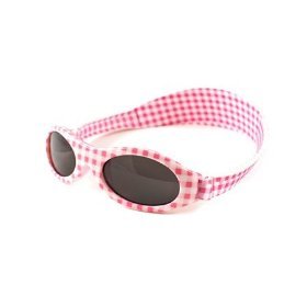 Baby Banz Sunglasses Pink Gingham 0-2 years