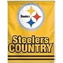 Pittsburgh Steelers Steelers Country Vertical Banner Flag