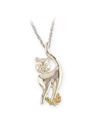 Black Hills Gold Necklace - Cat