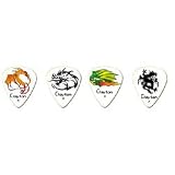 Clayton Fire Breathers Standard Guitar Picks 1 Dozen, Medium