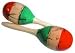 Musical Instruments : GP Percussion Wooden Mexican Maracas