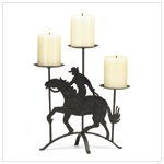 Western Decor Candleholder