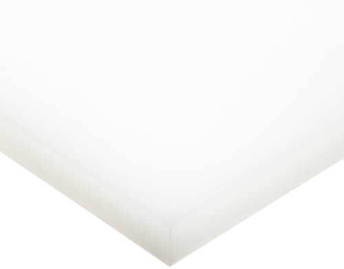 LDPE (Low Density Polyethylene) Sheet, Opaque Off-White, Standard Tolerance, ASTM D4976 PE113, 0.125