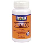 Now Foods 7-keto 25mg, 90 Capsules