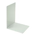 Officemate Classic Bookends, Pair, White, 160mm