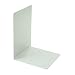 Officemate Classic Bookends, Pair, White, 160mm