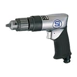 信濃機販 エアードリル SI-5300A高級ドリルチャック付穴あけ能力:10mm