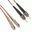 Fiber Optic Cable, SC to ST, Multimode Duplex (62.5/125) - 7 Meter