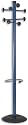 Alba Stan Hat and Coat Stand Tubular Steel with Umbrella Holder and 8 Pegs 1850mm Blue Ref PMSTAN2B